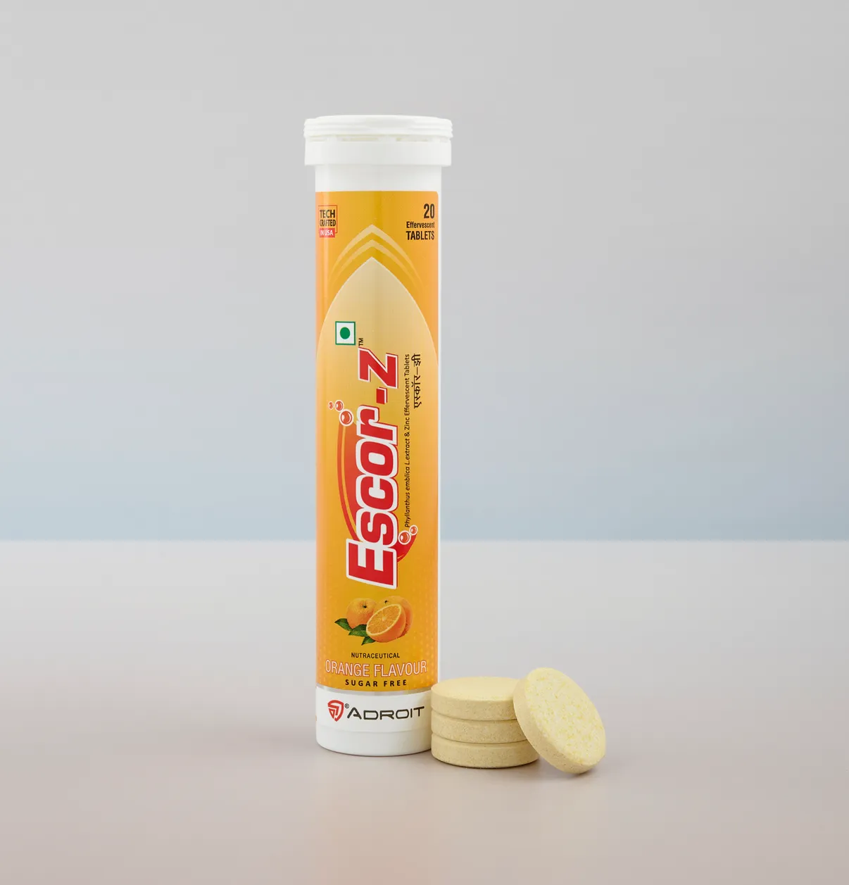 Escor-Z Sugar-Free Effervescent Vitamin C Tablets